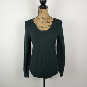 Dark Green Sweater Top